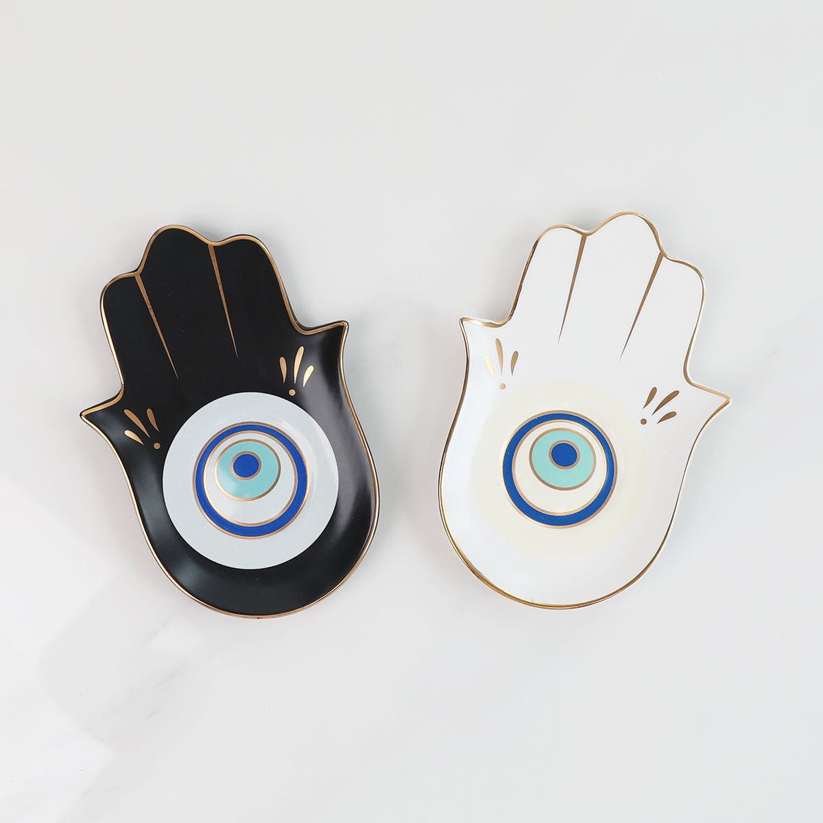 Wholesale Creative Gilded Ceramic Coasters